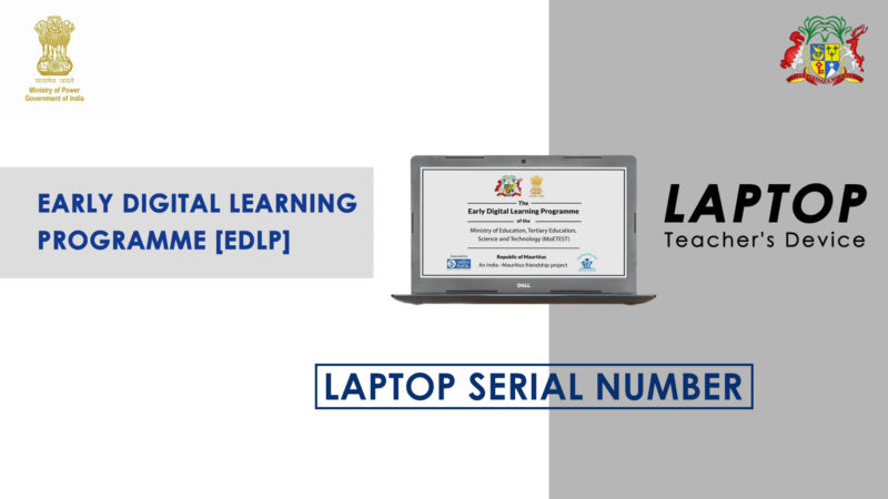 Laptop Serial Number