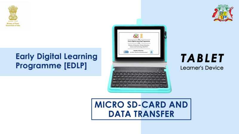 Micro SD Card and Data Transfer